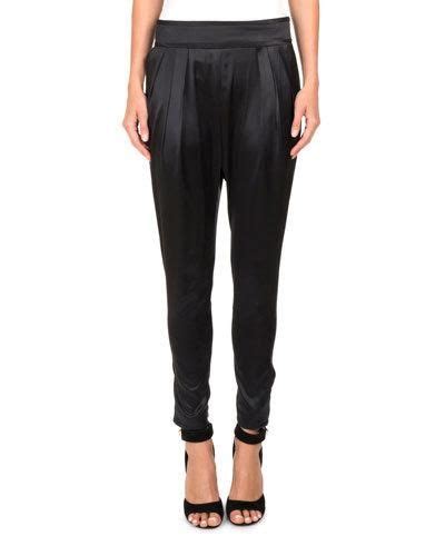 givenchy harem pants|Givenchy Silk Satin High.